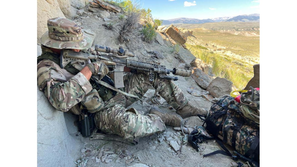 Lucid Optics L7 Riflescope, 1-6x24mm, 30mm Tube, Second Focal Plane, P7 Reticle, Matte Black, L-1624-P7