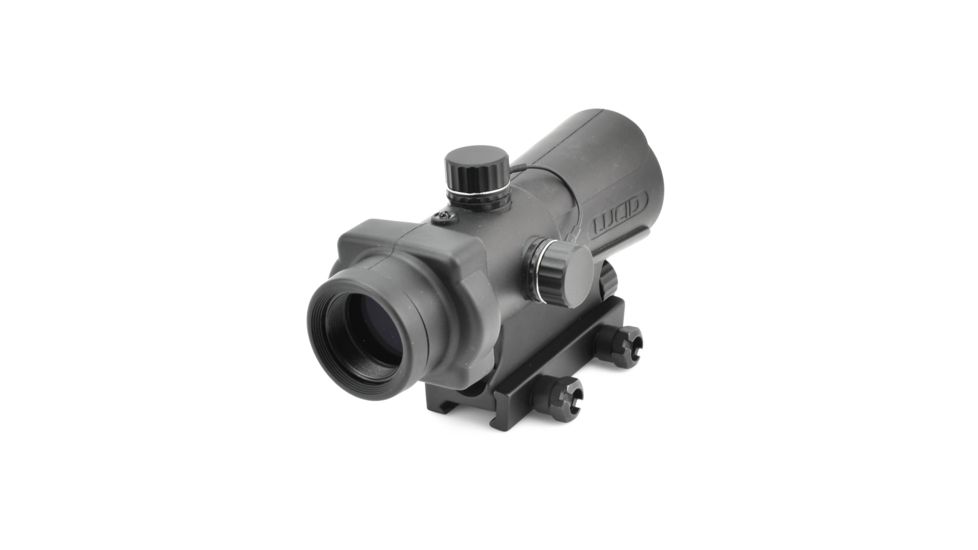 Lucid Optics HD7 Gen III 1x34mm Reflex Red Dot Sight, Variable Reticle, Black L-HD7