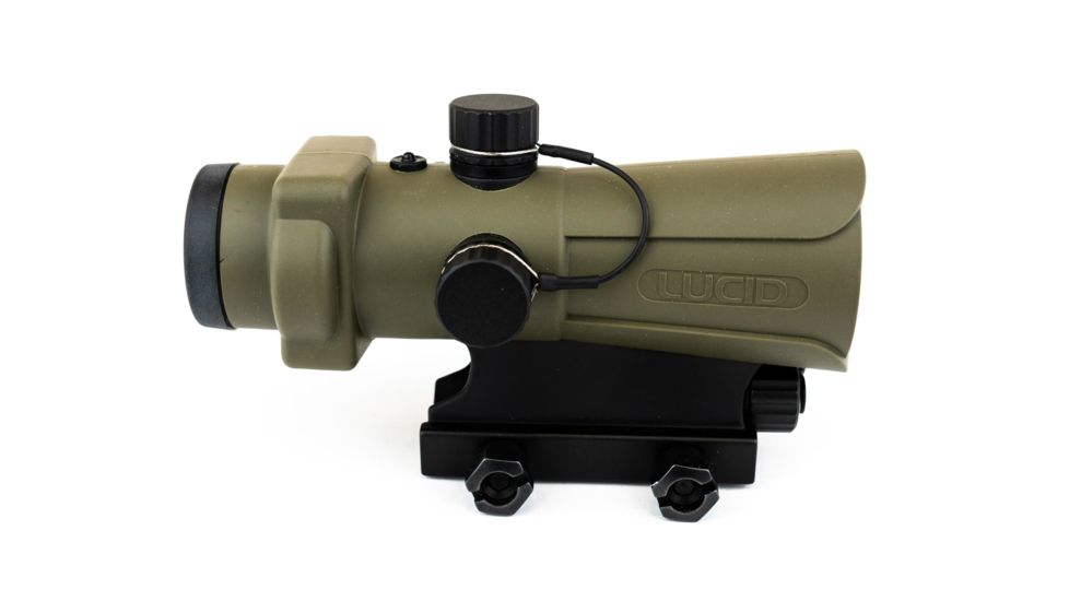 Lucid Optics HD7 Gen III 1x34mm Reflex Red Dot Sight, Variable Reticle, Tan L-HD7-TAN