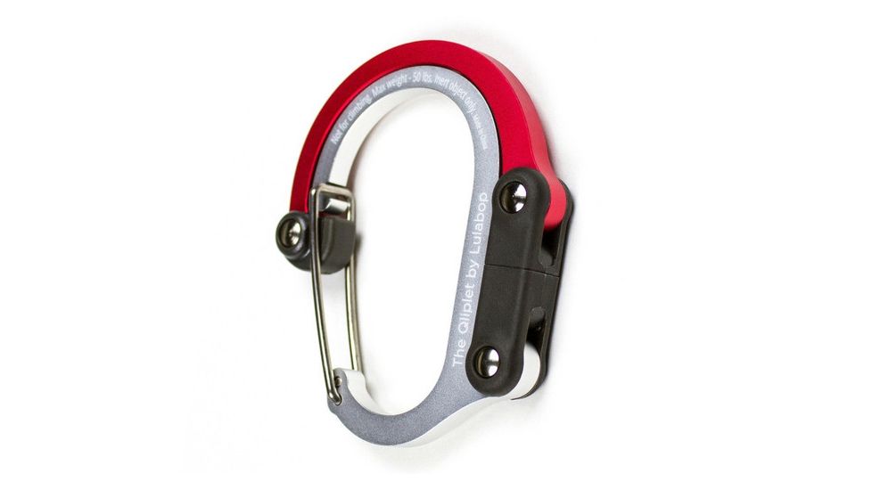 Lulabop Qliplet Multi-Purpose Carabiner-Hot Rod Red