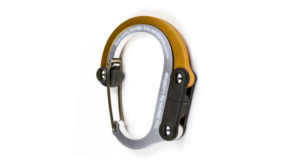 Lulabop Qliplet Multi-Purpose Carabiner-Orange Dusk