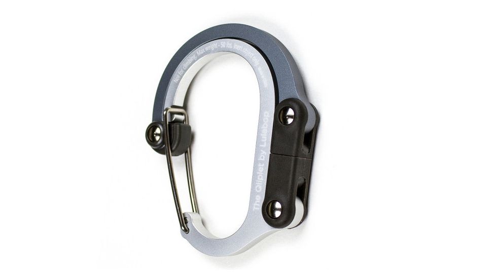 Lulabop Qliplet Multi-Purpose Carabiner-Shade of Gray
