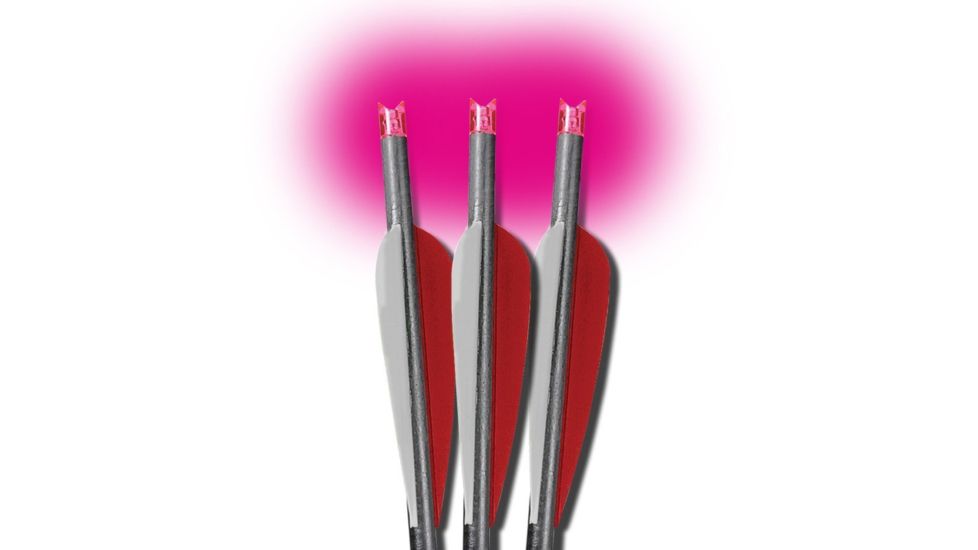 Lumenok 22in Barnett Bolt w/Crescent Bolt Ends, 3-Pack, Pink BNECC223P