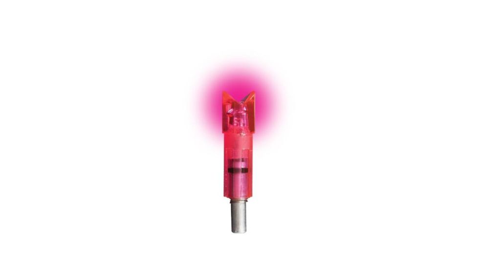 Lumenok Lighted Crossbow Nock Bolt End Gold Tip Crescent, Single Pack, Pink GTC1P
