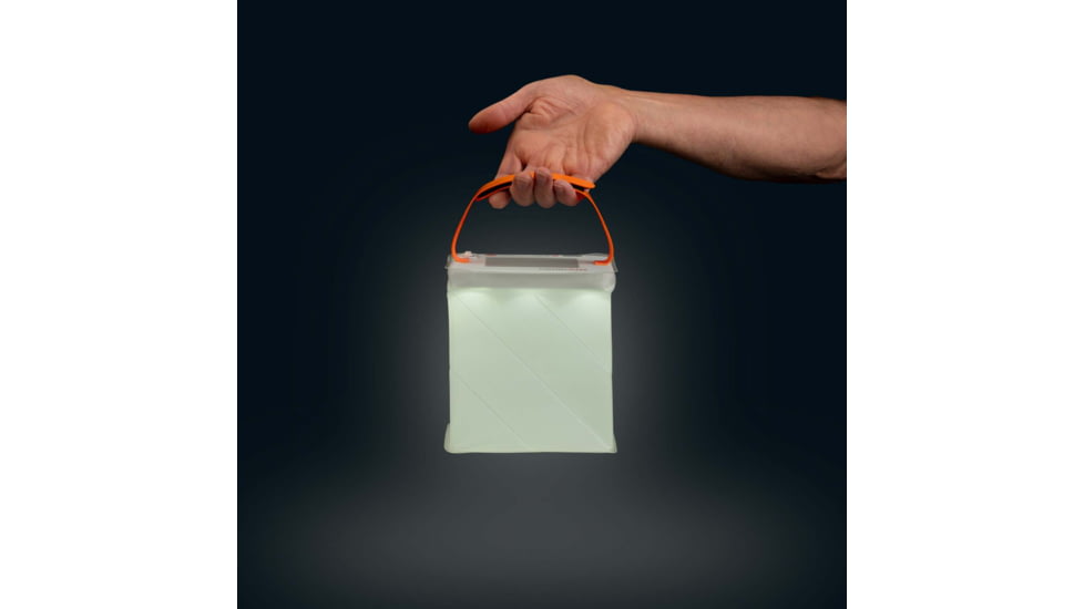 LuminAID Max QI Solar Lantern w/Phone Charger, White, 0196-0150