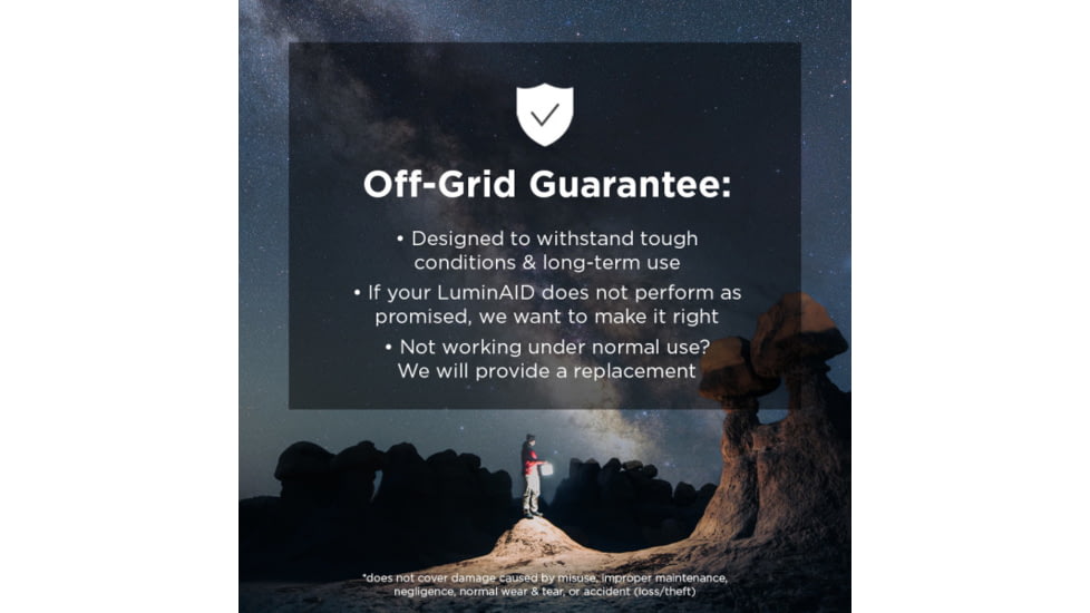 LuminAID Max QI Solar Lantern w/Phone Charger, White, 0196-0150