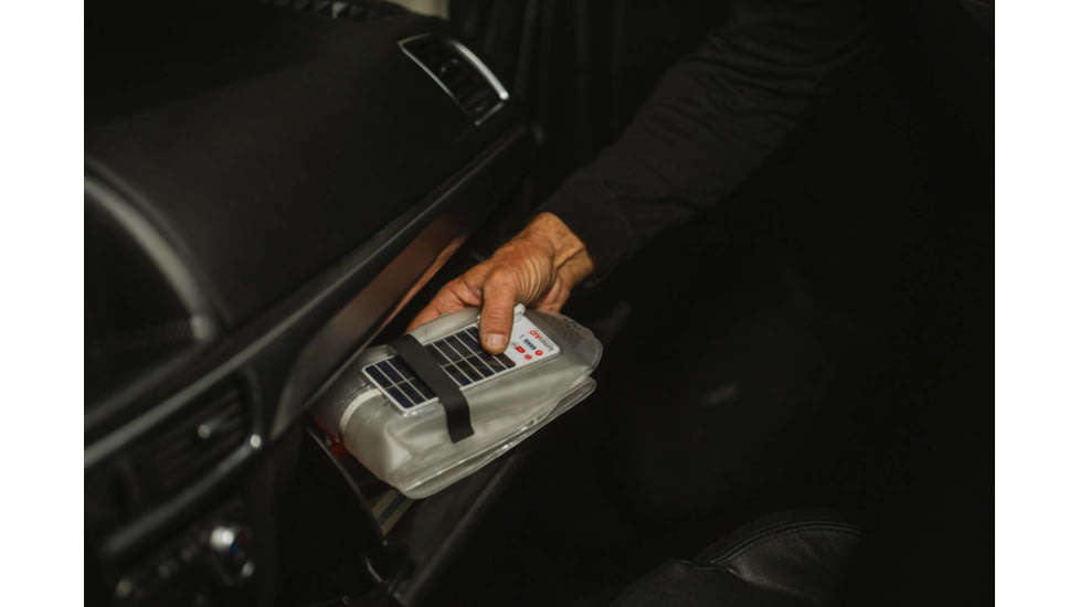 LuminAID Solar Beam With Phone Charger, White, 0196-0700