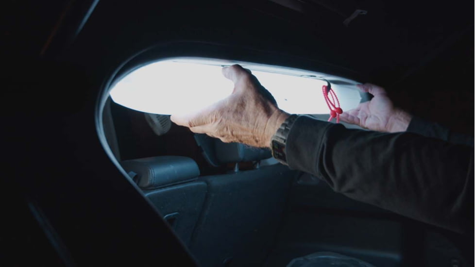 LuminAID Solar Beam With Phone Charger, White, 0196-0700