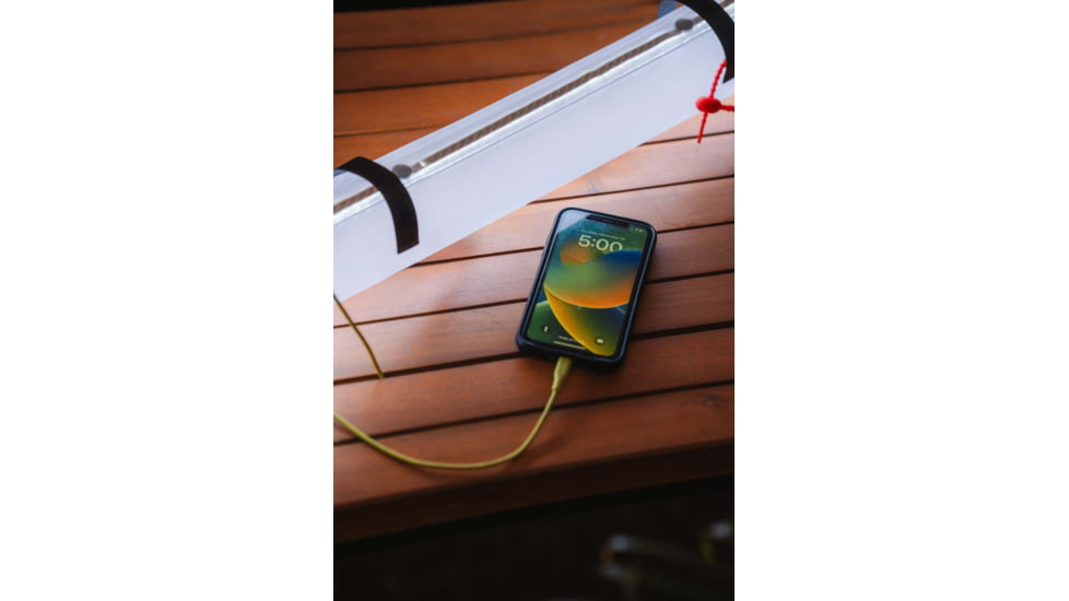 LuminAID Solar Beam With Phone Charger, White, 0196-0700