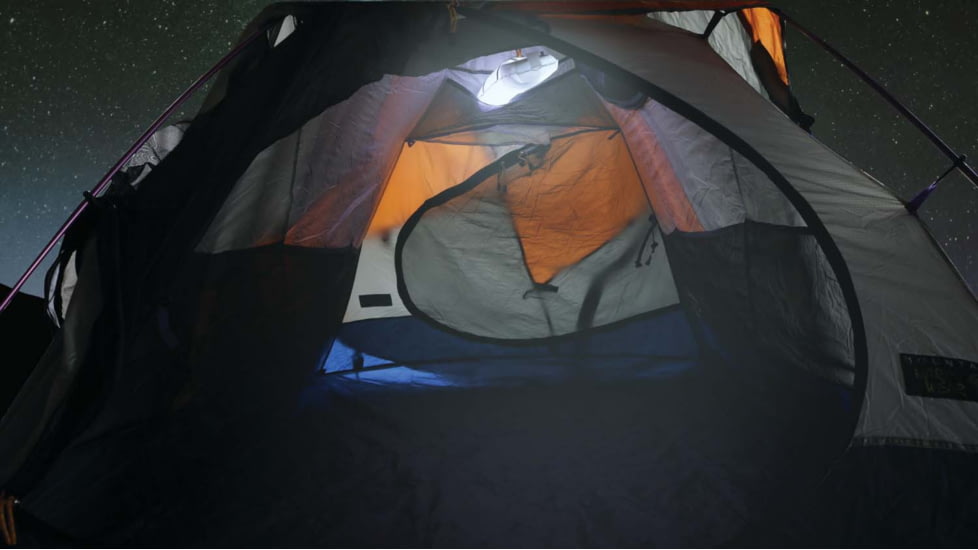 LuminAID Solar Beam With Phone Charger, White, 0196-0700