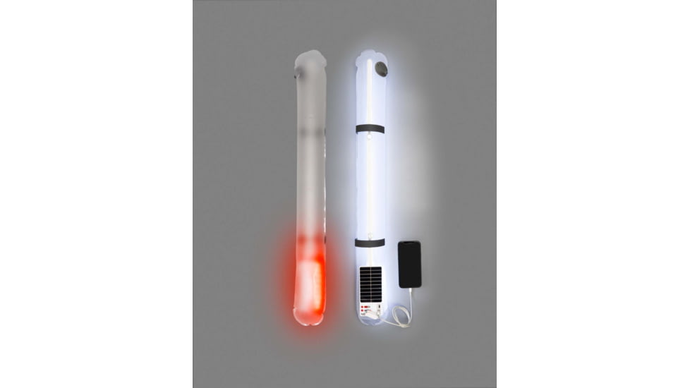 LuminAID Solar Beam With Phone Charger, White, 0196-0700