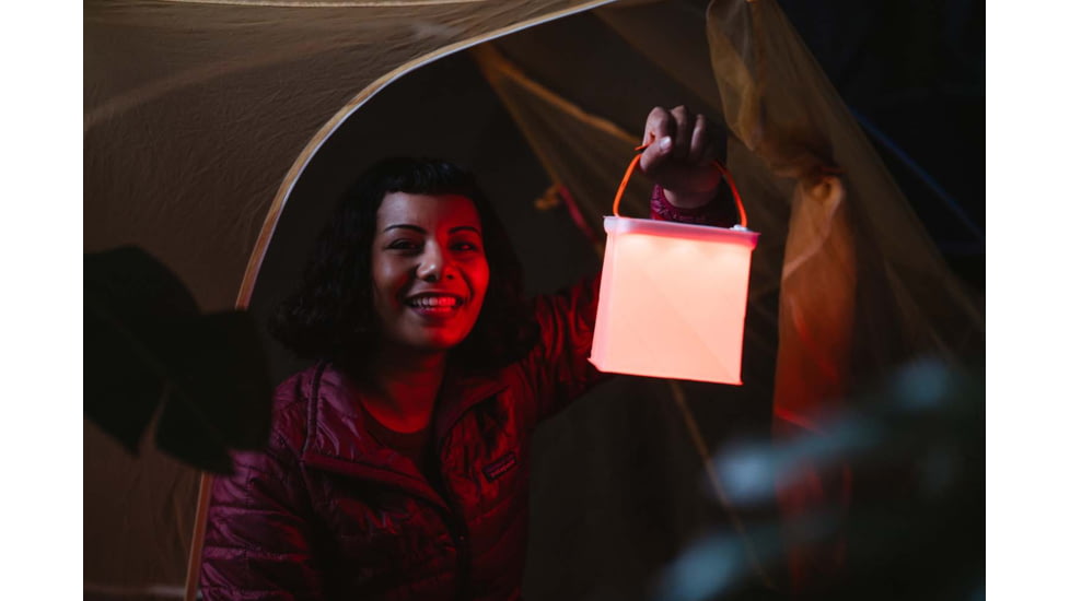 LuminAID Survivor Solar Lantern w/Dual Phone Charger, White, 0196-0350