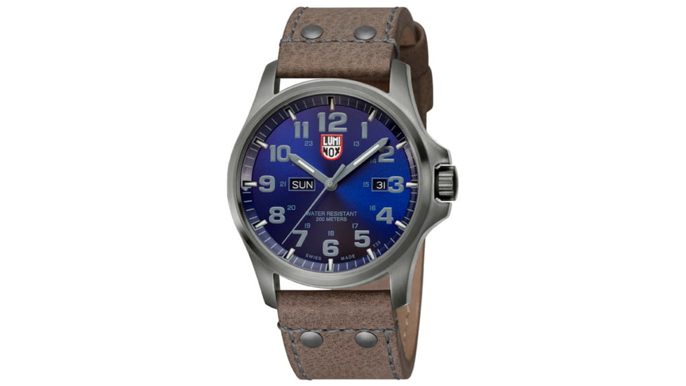 LUMINOX Atacama Field Day Date Watch, Blue/Gray, 45mm A.1923