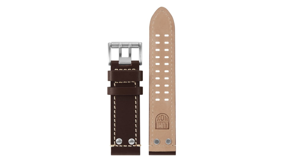 Luminox Brown Leather Strap - 23mm CAA60546, brown-leather-strap-23mm-field-land-series