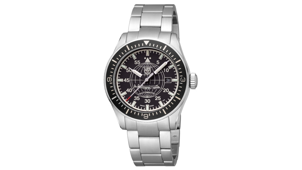 Luminox Constellation Automatic 9600 Series Watch, Black/Silver, 42mm, XA.9601.M