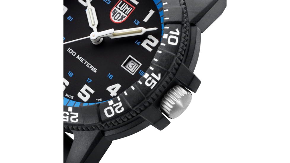 Luminox Leatherback Sea Turtle Giant Outdoor Watch, Black/blue - XS0324
