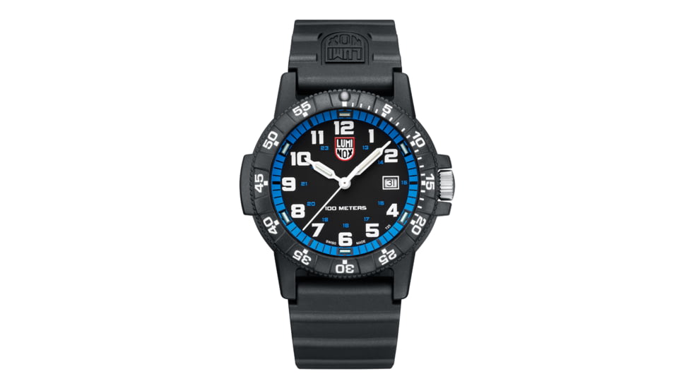 Luminox Leatherback Sea Turtle Giant Outdoor Watch, Black/blue - XS0324