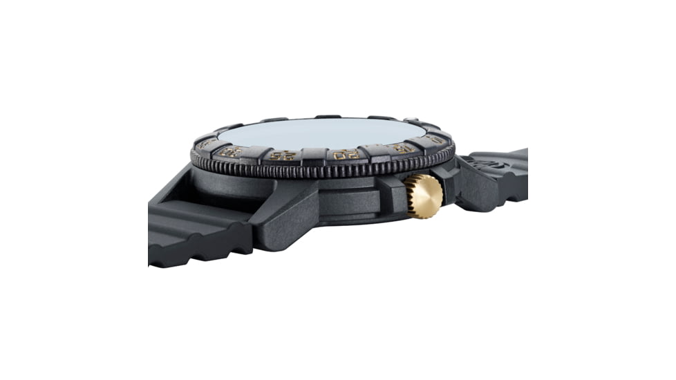 Luminox Leatherback Sea Turtle Giant Outdoor Watch, Gold/black - XS0325GP