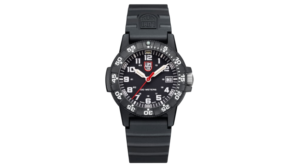 Luminox Leatherback Sea Turtle Watches, Black/White, 39 mm, 301