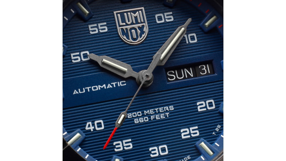 Luminox Master Carbon SEAL Automatic Watch, 45mm, Black/Blue, 45mm, XS.3863