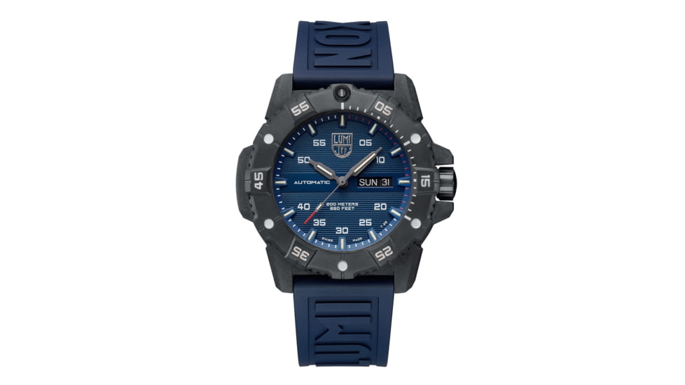 Luminox Master Carbon SEAL Automatic Watch, 45mm, Black/Blue, 45mm, XS.3863