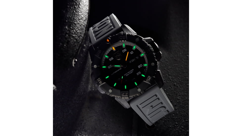 Luminox Master Carbon SEAL Automatic Watch, 45mm, Black/Grey, 45mm, XS.3862