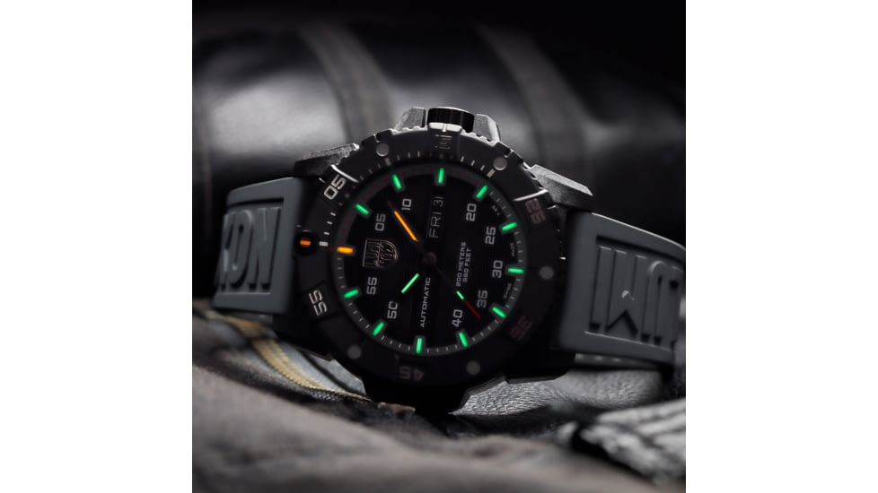 Luminox Master Carbon SEAL Automatic Watch, 45mm, Black/Grey, 45mm, XS.3862