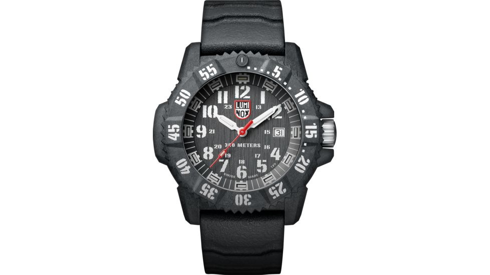 Luminox Master Carbon Seal Watches, Gray/White, 46 mm, 3801