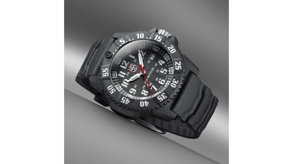 Luminox Master Carbon Seal Watches, Gray/White, 46 mm, 3801