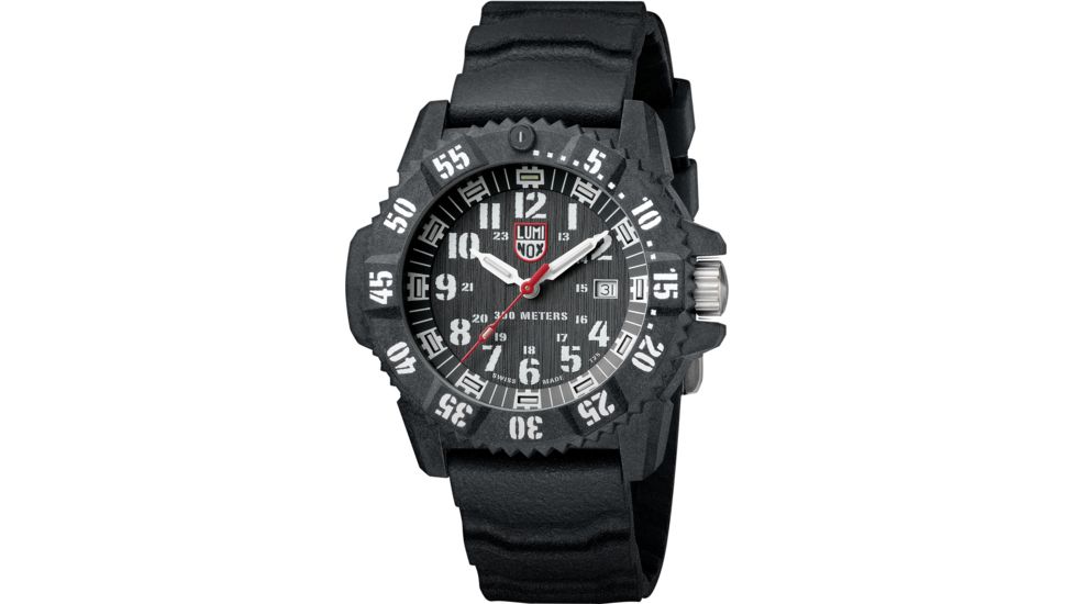 Luminox Master Carbon Seal Watches, Gray/White, 46 mm, 3801