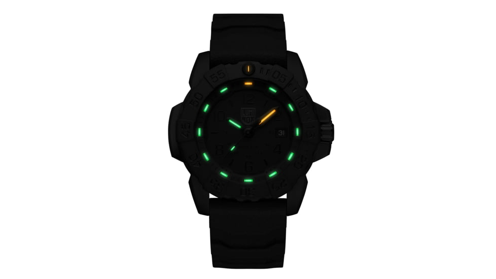 Luminox Navy Seal Steel Watches, Black/White/Black, 45 mm, 3251