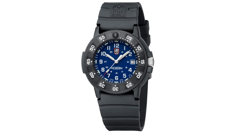 Luminox Original Navy Seal Evo Dive Watch, Black/Blue, 43mm, XS.3003.EVO