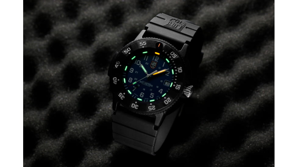 Luminox Original Navy Seal Evo Dive Watch, Black/Blue, 43mm, XS.3003.EVO