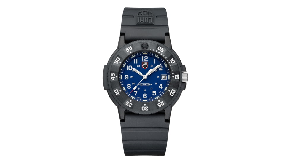 Luminox Original Navy Seal Evo Dive Watch, Black/Blue, 43mm, XS.3003.EVO