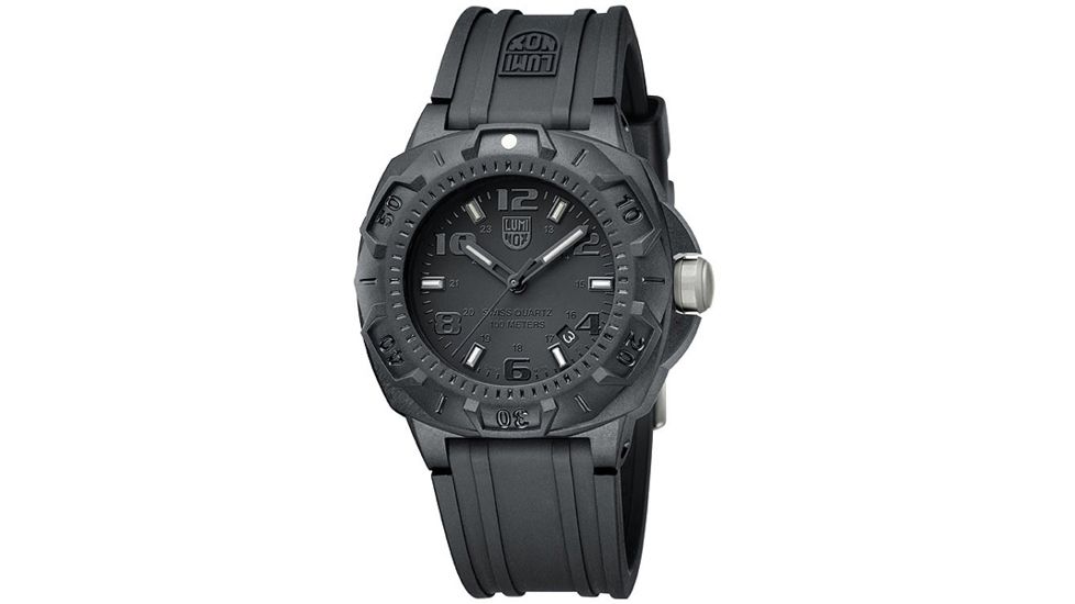 Luminox Sentry, Black Dial, PU Strap, Blackout NS0201.BO