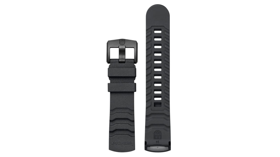 Luminox Watches Integrated Rubber Watch Strap, 24 mm, Black, integrated-rubber-watch-strap-24-mm-black