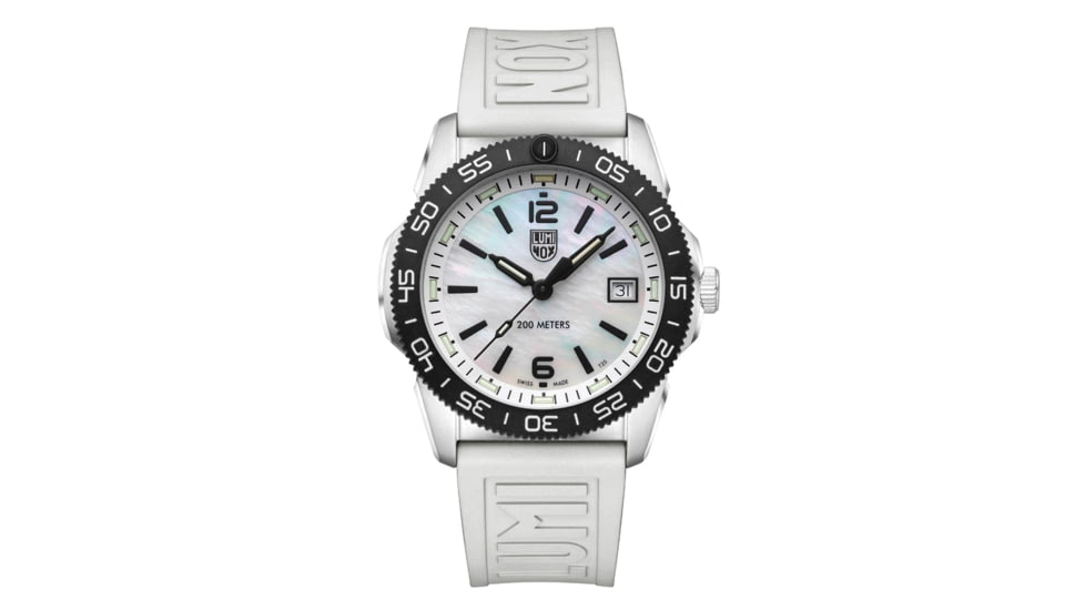 Luminox Watches Pacific Diver Ripple, Mother of Pearl, 39 mm, Dive Watch Set, 6885547245591