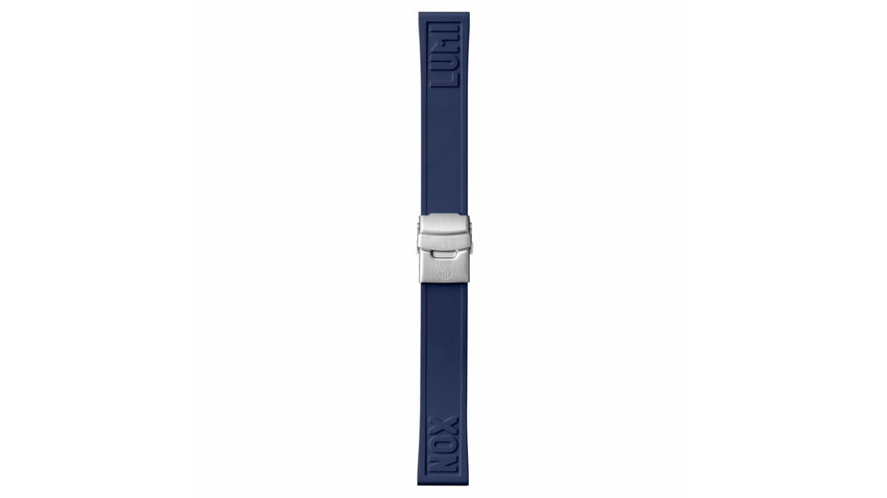 Luminox Watches Rubber Strap, 22mm, Blue, 8894898307095