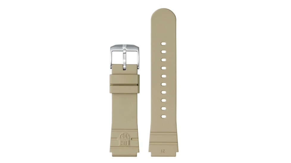 Luminox Watches Rubber Watch Strap, 21 mm, Sand, 8200498839575