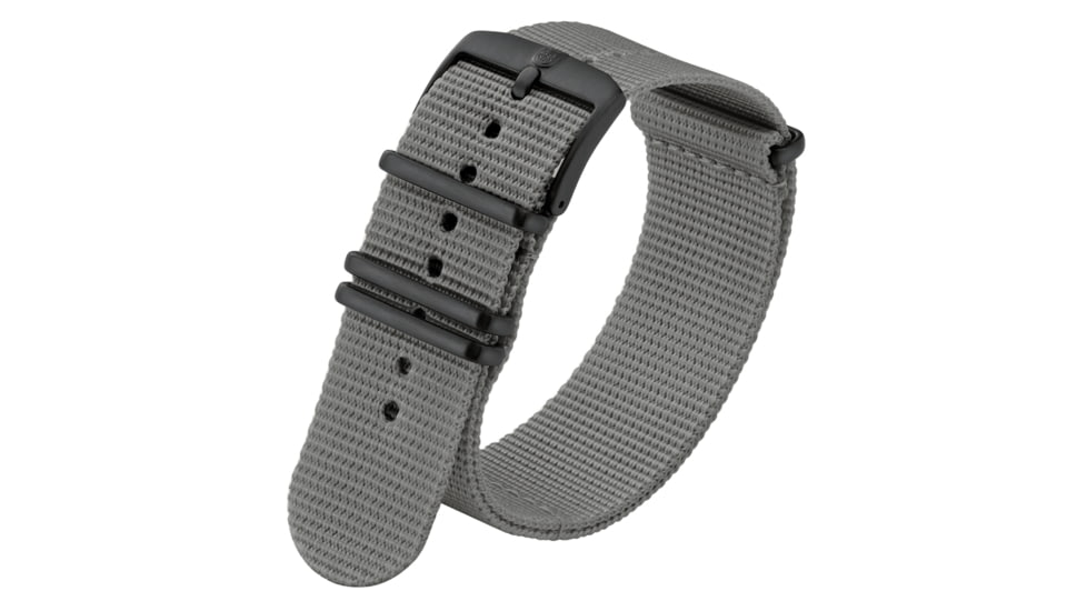 Luminox Watches Webbing Watch Strap, 22 mm, Grey, webbing-watch-strap-22-mm-grey
