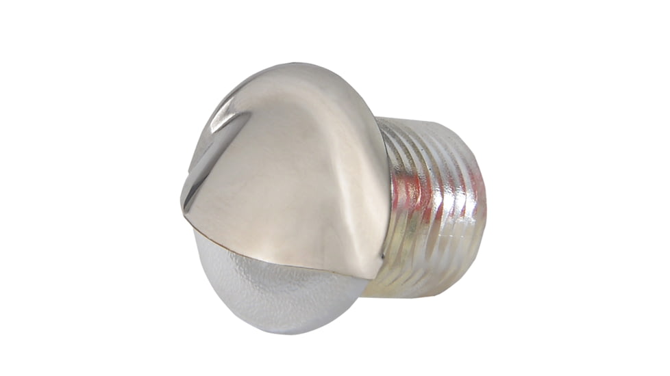 Lumitec Aruba LED Courtesy Non-Dimming Light, Polished SS Finish, Blue, 101145