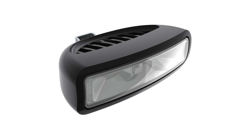 Lumitec Caprera3 1200 Lumens Spreader Dimming Light w/ Black Housing, White/Red, 101717