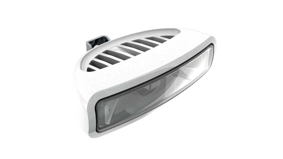 Lumitec Caprera3 1200 Lumens Spreader Dimming Light w/ White Housing, White/Red, 101712
