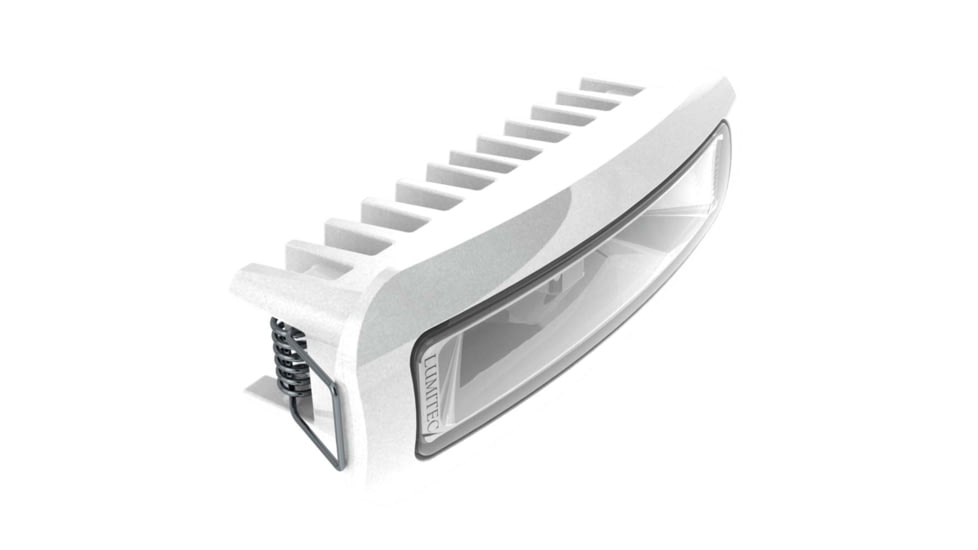 Lumitec Capri3 1200 Lumens Spreader Non-Dimming Light w/ White Housing, White, 101723