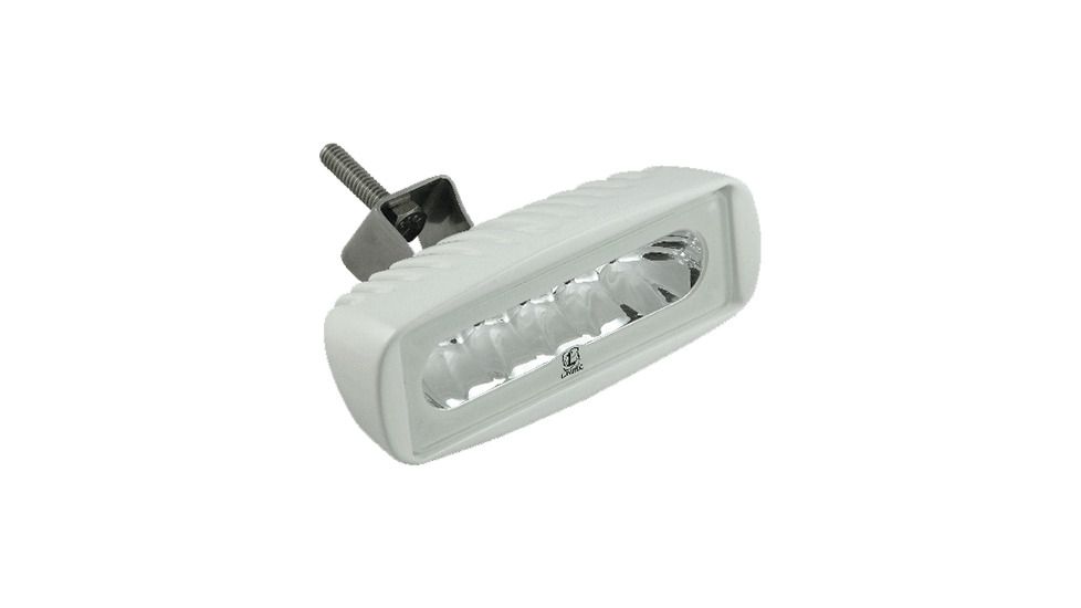 Lumitec Caprera2 1000 Lumens LED Dual Color Dimming Floodlight, White/Blue, 101102