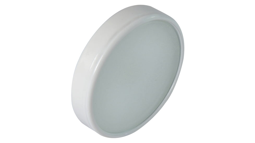 Lumitec Halo 160 Lumens LED Flush Mount Down Dimming Light, White Finish, Warm White, 112829