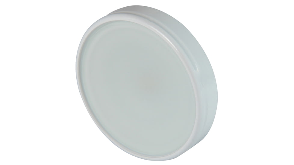 Lumitec Halo 160 Lumens LED Flush Mount Down Dimming Light, White Finish, Warm White, 112829