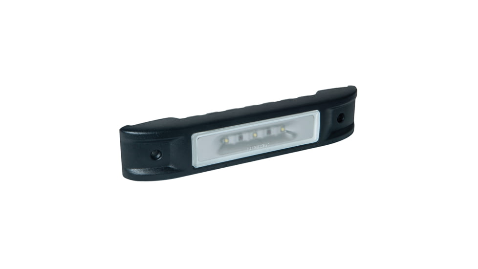 Lumitec Ibiza 1000 Lumens LED Engine Room Non-Dimming Light, Black Finish, White, 101532