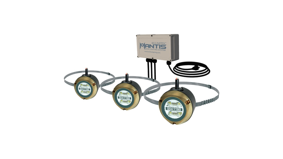 Lumitec Mantis 2000 Lumens Underwater Dock Lighting System, RGBW Full-Color, 101525