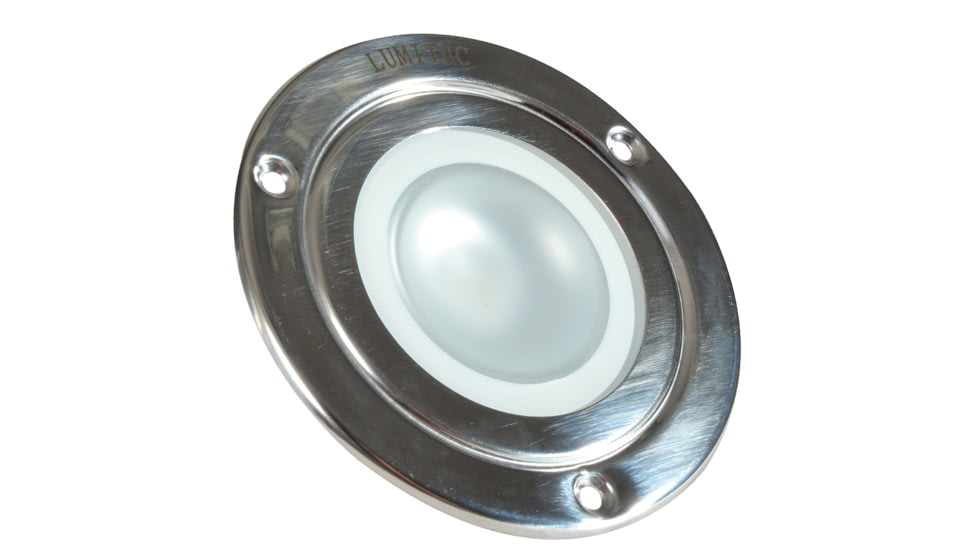 Lumitec Shadow 380 Lumens LED Flush Mount Down Light, Polished Finish, Spectrum RGBW, 114117